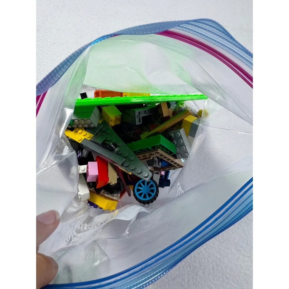 Creative LEGO 1LBS Bulk Bricks Lot Multicolor Assorted Pieces Baseplate